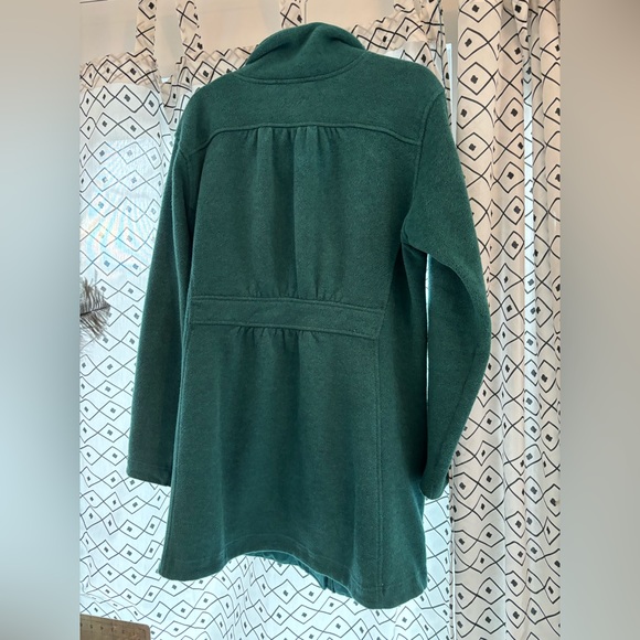 Kuhl alfpaca women’s Savina long fleece coat. Teal. XL. - Picture 2 of 4